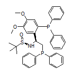 (R)-N-[(S)-2-(二苯基膦基)-1-[2-(二苯基膦基)-4,5-二甲氧基苯基]乙基]-2-甲基丙烷-2-亚磺酰胺