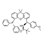 (R)-N-[(R)-[5-(二苯基膦基)-9,9-二甲基-9H-氧杂蒽-4-基](4-甲氧基苯基)甲基]-2-甲基丙烷-2-亚磺酰胺