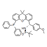 (R)-N-[(S)-[5-(二苯基膦基)-9,9-二甲基-9H-氧杂蒽-4-基](4-甲氧基苯基)甲基]-2-甲基丙烷-2-亚磺酰胺