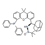 (R)-N-[(R)-金刚烷-1-基[5-(二苯基膦基)-9,9-二甲基-9H-氧杂蒽-4-基]甲基]-2-甲基丙烷-2-亚磺酰胺