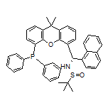 (R)-N-[(S)-[5-(二苯基膦基)-9,9-二甲基-9H-氧杂蒽-4-基](萘-1-基)甲基]-2-甲基丙烷-2-亚磺酰胺