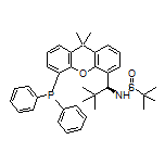 (R)-N-[(S)-1-[5-(二苯基膦基)-9,9-二甲基-9H-氧杂蒽-4-基]-2,2-二甲基丙基]-2-甲基丙烷-2-亚磺酰胺