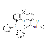 (R)-N-[(R)-1-[5-(二苯基膦基)-9,9-二甲基-9H-氧杂蒽-4-基]-2,2-二甲基丙基]-2-甲基丙烷-2-亚磺酰胺