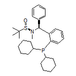 (R)-N-[(S)-[2-(二环己基膦基)苯基](苯基)甲基]-N,2-二甲基丙烷-2-亚磺酰胺