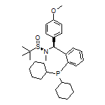 (R)-N-[(S)-[2-(二环己基膦基)苯基](4-甲氧基苯基)甲基]-N,2-二甲基丙烷-2-亚磺酰胺