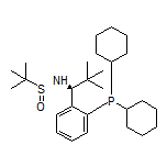 (R)-N-[(S)-1-[2-(二环己基膦基)苯基]-2,2-二甲基丙基]-2-甲基丙烷-2-亚磺酰胺