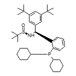 (R)-N-[(S)-(3,5-二叔丁基苯基)[2-(二环己基膦基)苯基]甲基]-2-甲基丙烷-2-亚磺酰胺