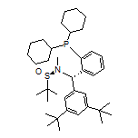 (R)-N-[(S)-(3,5-二叔丁基苯基)[2-(二环己基膦基)苯基]甲基]-N,2-二甲基丙烷-2-亚磺酰胺