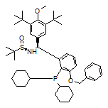 (R)-N-[(S)-[3-(苄氧基)-2-(二环己基膦基)苯基](3,5-二叔丁基-4-甲氧基苯基)甲基]-2-甲基丙烷-2-亚磺酰胺