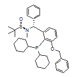 (R)-N-[(R)-[3-(苄氧基)-2-(二环己基膦基)苯基](苯基)甲基]-N,2-二甲基丙烷-2-亚磺酰胺