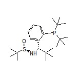 (R)-N-[(S)-1-[2-(二叔丁基膦基)苯基]-2,2-二甲基丙基]-2-甲基丙烷-2-亚磺酰胺