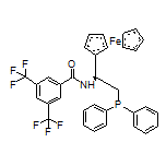 N-[(1S)-1-二茂铁-2-(二苯基膦)乙基]-3,5-二(三氟甲基)苯甲酰胺