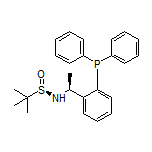 (R)-N-[(S)-1-[2-(二苯基膦基)苯基]乙基]-2-甲基丙烷-2-亚磺酰胺