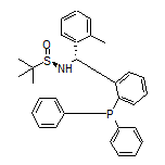 (R)-N-[(R)-[2-(二苯基膦基)苯基](邻甲苯基)甲基]-2-甲基丙烷-2-亚磺酰胺