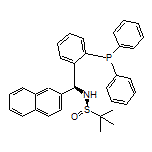 (R)-N-[(S)-[2-(二苯基膦基)苯基](萘-2-基)甲基]-2-甲基丙烷-2-亚磺酰胺