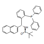 (R)-N-[(R)-[2-(二苯基膦基)苯基](萘-2-基)甲基]-2-甲基丙烷-2-亚磺酰胺