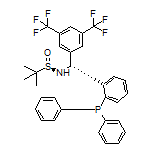 (R)-N-[(R)-[3,5-双(三氟甲基)苯基][2-(二苯基膦基)苯基]甲基]-2-甲基丙烷-2-亚磺酰胺