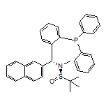 (R)-N-[(R)-[2-(二苯基膦基)苯基](萘-2-基)甲基]-N,2-二甲基丙烷-2-亚磺酰胺
