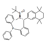 (R)-N-[(R)-[2-(二苯基膦基)苯基](5,5,8,8-四甲基-5,6,7,8-四氢萘-2-基)甲基]-N,2-二甲基丙烷-2-亚磺酰胺