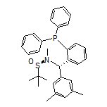 (R)-N-[(S)-(3,5-二甲基苯基)[2-(二苯基膦基)苯基]甲基]-N,2-二甲基丙烷-2-亚磺酰胺