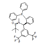 (R)-N-[(R)-[3,5-双(三氟甲基)苯基][2-(二苯基膦基)苯基]甲基]-N,2-二甲基丙烷-2-亚磺酰胺