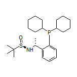 (R)-N-[(R)-1-[2-(二环己基膦基)苯基]乙基]-2-甲基丙烷-2-亚磺酰胺