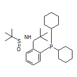 (R)-N-[(R)-1-[2-(二环己基膦基)苯基]-2,2-二甲基丙基]-2-甲基丙烷-2-亚磺酰胺