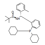 (R)-N-[(R)-[2-(二环己基膦基)苯基](邻甲苯基)甲基]-2-甲基丙烷-2-亚磺酰胺