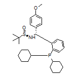 (R)-N-[(R)-[2-(二环己基膦基)苯基](4-甲氧基苯基)甲基]-2-甲基丙烷-2-亚磺酰胺