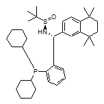 (R)-N-[(R)-[2-(二环己基膦基)苯基](5,5,8,8-四甲基-5,6,7,8-四氢萘-2-基)甲基]-2-甲基丙烷-2-亚磺酰胺
