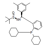 (R)-N-[(S)-[2-(二环己基膦基)苯基](3,5-二甲基苯基)甲基]-2-甲基丙烷-2-亚磺酰胺