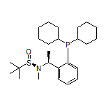 (R)-N-[(S)-1-[2-(二环己基膦基)苯基]乙基]-N,2-二甲基丙烷-2-亚磺酰胺
