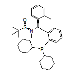 (R)-N-[(S)-[2-(二环己基膦基)苯基](邻甲苯基)甲基]-N,2-二甲基丙烷-2-亚磺酰胺
