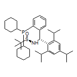 (R)-N-[(S)-[2-(二环己基膦基)苯基](2,4,6-三异丙基苯基)甲基]-2-甲基丙烷-2-亚磺酰胺