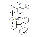 (R)-N-[(S)-[2-[二(金刚烷-1-基)膦基]苯基](3,5-二叔丁基-4-甲氧基苯基)甲基]-2-甲基丙烷-2-亚磺酰胺