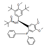 (R)-N-[(S)-(3,5-二叔丁基-4-甲氧基苯基)[2-(二苯基膦基)-4,5-二甲氧基苯基]甲基]-2-甲基丙烷-2-亚磺酰胺
