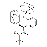 (R)-N-[(S)-1-[2-[二(金刚烷-1-基)膦基]苯基]乙基]-N,2-二甲基丙烷-2-亚磺酰胺