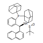 (R)-N-[(S)-[2-[二(金刚烷-1-基)膦基]苯基](萘-1-基)甲基]-2-甲基丙烷-2-亚磺酰胺