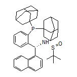 (R)-N-[(R)-[2-[二(金刚烷-1-基)膦基]苯基](萘-1-基)甲基]-2-甲基丙烷-2-亚磺酰胺