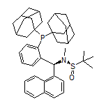 (R)-N-[(S)-[2-[二(金刚烷-1-基)膦基]苯基](萘-1-基)甲基]-N,2-二甲基丙烷-2-亚磺酰胺