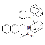 (R)-N-[(R)-[2-[二(金刚烷-1-基)膦基]苯基](萘-2-基)甲基]-2-甲基丙烷-2-亚磺酰胺