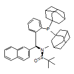 (R)-N-[(S)-[2-[二(金刚烷-1-基)膦基]苯基](萘-2-基)甲基]-N,2-二甲基丙烷-2-亚磺酰胺