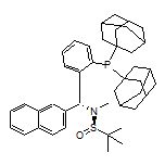 (R)-N-[(R)-[2-[二(金刚烷-1-基)膦基]苯基](萘-2-基)甲基]-N,2-二甲基丙烷-2-亚磺酰胺