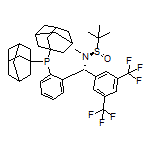 (R)-N-[(R)-[3,5-双(三氟甲基)苯基][2-[二(金刚烷-1-基)膦基]苯基]甲基]-N,2-二甲基丙烷-2-亚磺酰胺