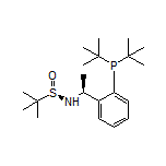 (R)-N-[(S)-1-[2-(二叔丁基膦基)苯基]乙基]-2-甲基丙烷-2-亚磺酰胺