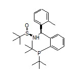 (R)-N-[(S)-[2-(二叔丁基膦基)苯基](邻甲苯基)甲基]-2-甲基丙烷-2-亚磺酰胺