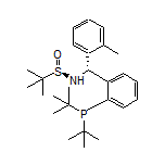 (R)-N-[(R)-[2-(二叔丁基膦基)苯基](邻甲苯基)甲基]-2-甲基丙烷-2-亚磺酰胺
