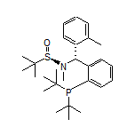 (R)-N-[(R)-[2-(二叔丁基膦基)苯基](邻甲苯基)甲基]-N,2-二甲基丙烷-2-亚磺酰胺