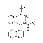 (R)-N-[(R)-[2-(二叔丁基膦基)苯基](萘-1-基)甲基]-2-甲基丙烷-2-亚磺酰胺