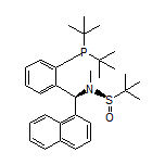 (R)-N-[(S)-[2-(二叔丁基膦基)苯基](萘-1-基)甲基]-N,2-二甲基丙烷-2-亚磺酰胺